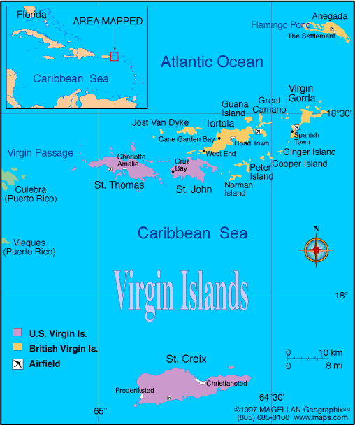 virgin iles carte